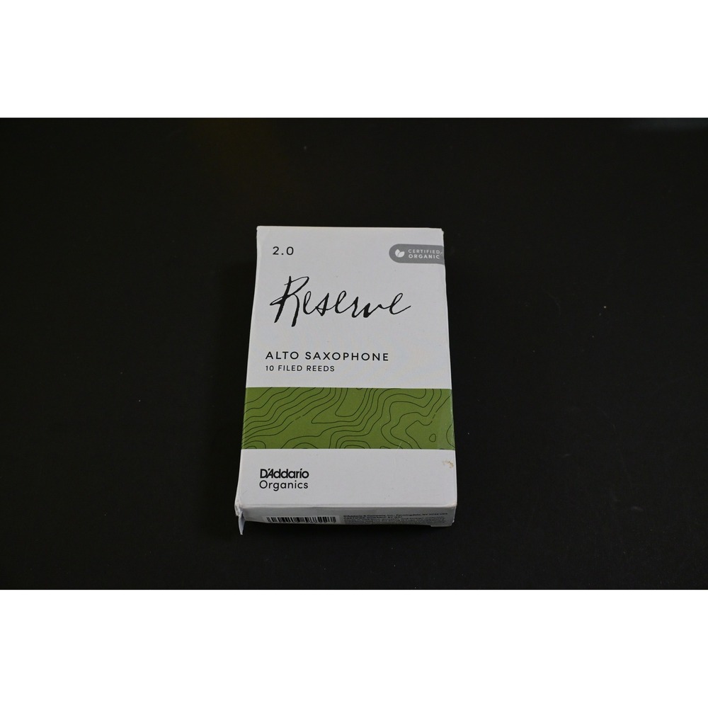 D'Addario Reserve Organics Alto Saxophone Reeds 2.0 New s